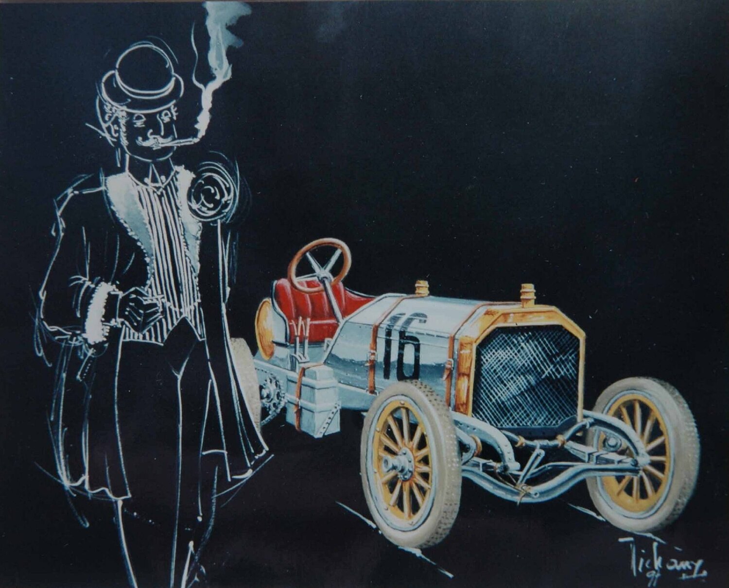 LOCOMOBILE OLD 16. Michel MICHAUX