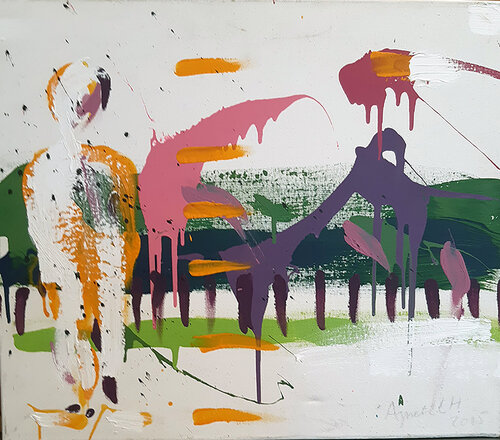 LA Modulor Curiosity von Agneta E HILDÉN, Malerei kaufen auf Singulart