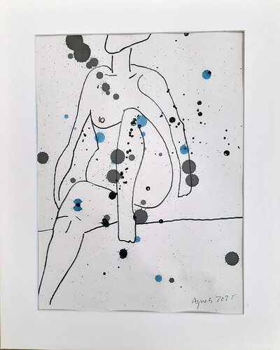 NUDE Sure von Agneta E HILDÉN, Zeichnungen kaufen auf Singulart