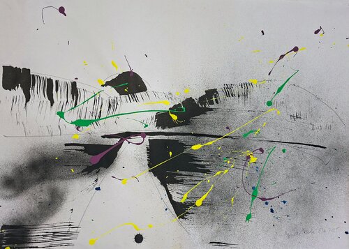 Blue Lagun von Agneta E HILDÉN, Andere Medien kaufen auf Singulart