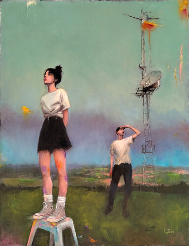 Something in the Sky von L. Joss, Malerei kaufen auf Singulart