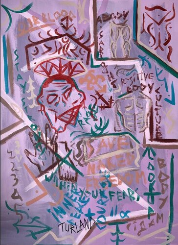 Naked Freedom de Max Turland, Pintura a la venta en Singulart