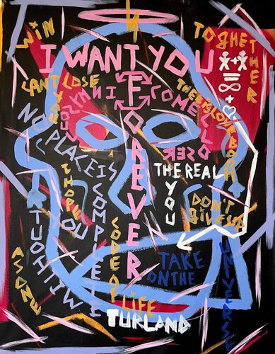 Love Boom  van Max Turland, Schilderij te koop op Singulart