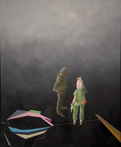 The Date de Kathe Madrigal, Pintura a la venta en Singulart