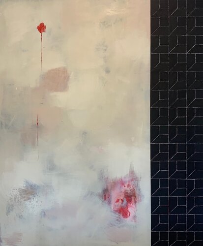 C-Madder Red di Kathe Madrigal, Pittura in vendita su Singulart