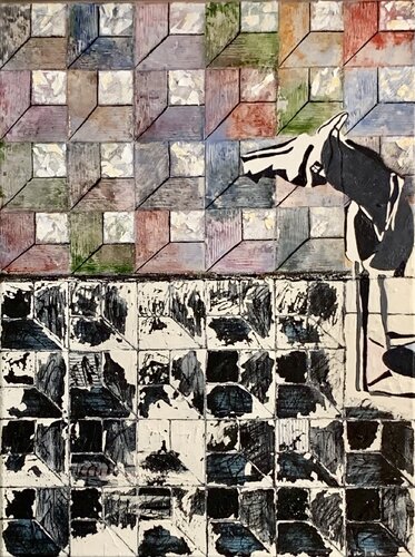 C-Horse di Kathe Madrigal, Pittura in vendita su Singulart