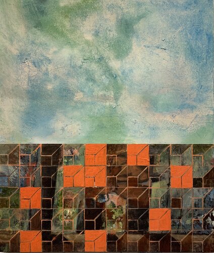 C-Orange di Kathe Madrigal, Pittura in vendita su Singulart