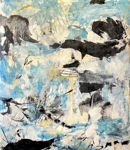 It's in to Get it Out de Kathe Madrigal, Pintura a la venta en Singulart