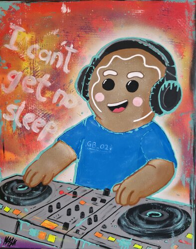 GB_02 von Ma$k V., Malerei kaufen auf Singulart