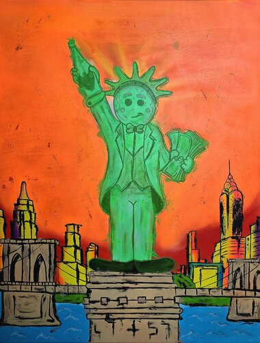 GB_07 Sweet Liberty par Ma$k V., Peinture en vente sur Singulart