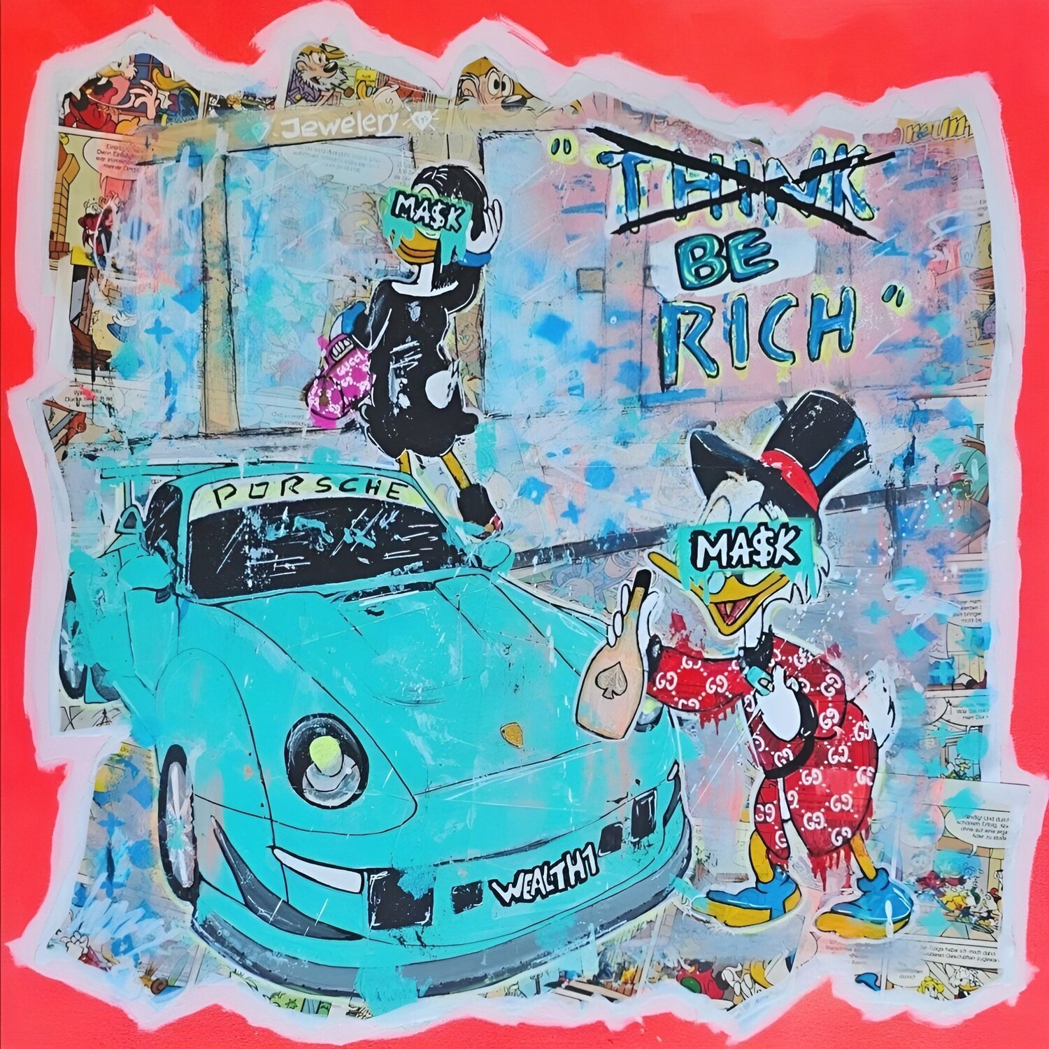 Think Rich Scrooge Mc Duck x Porsche Ma$k V.