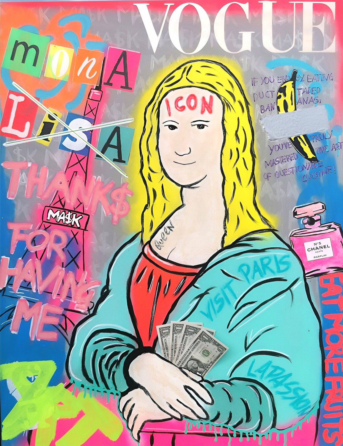 Mona goes blond | Popart Ma$k V.