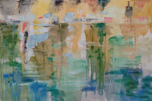 A bay in the sunlight von Robert Nizamov, Malerei kaufen auf Singulart