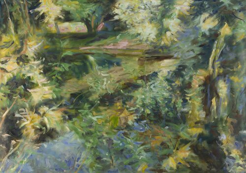 Pond di Robert Nizamov, Pittura in vendita su Singulart