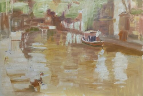 Shanghai Village by Robert Nizamov, Painting for Sale on Singulart