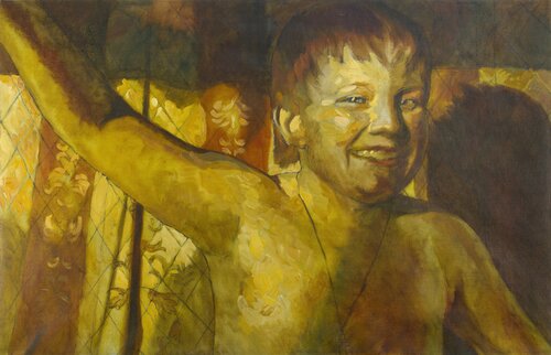 The Boy van Robert Nizamov, Schilderij te koop op Singulart