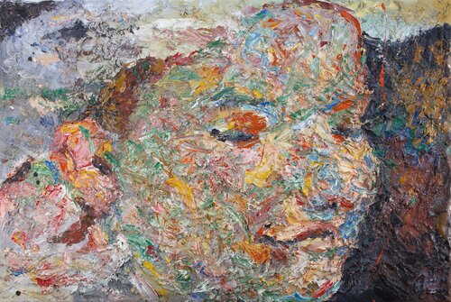 A Woman's Face di Robert Nizamov, Pittura in vendita su Singulart