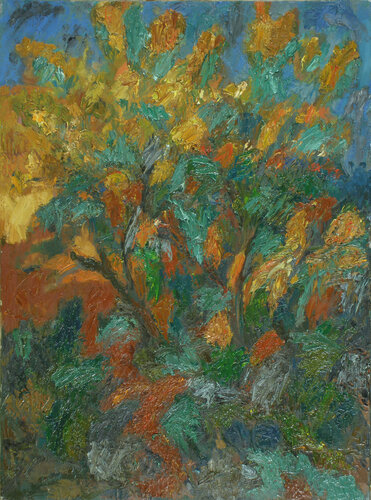 Tree 3 von Robert Nizamov, Malerei kaufen auf Singulart