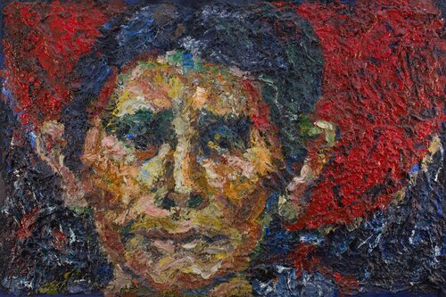 A Woman's Face van Robert Nizamov, Schilderij te koop op Singulart