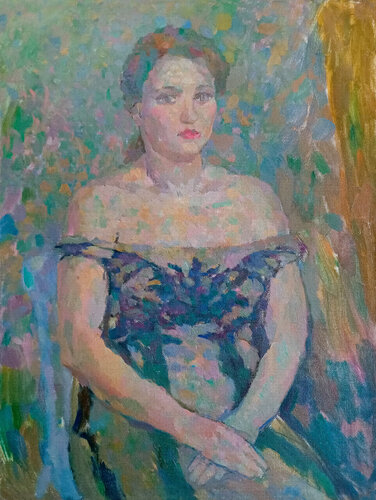 Girl 2 von Robert Nizamov, Malerei kaufen auf Singulart