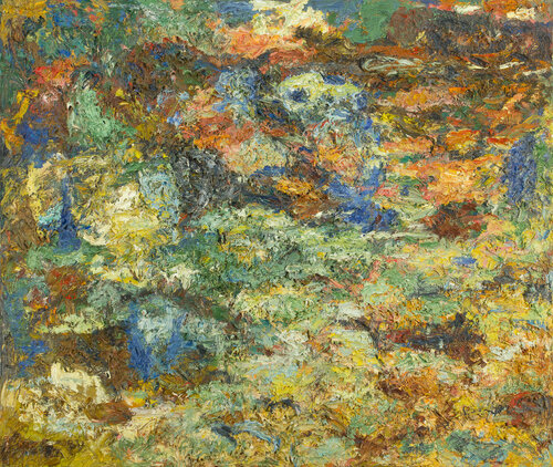 Water lilies 2 di Robert Nizamov, Pittura in vendita su Singulart