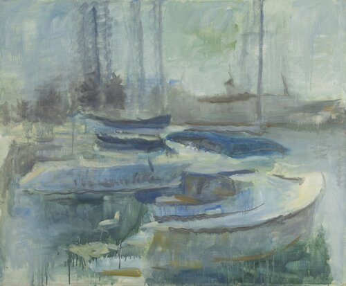 Yachts 2 von Robert Nizamov, Malerei kaufen auf Singulart