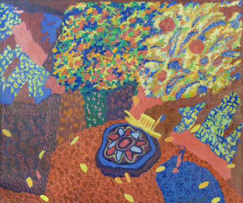 The Yellow Boat 2 de Robert Nizamov, Pintura a la venta en Singulart