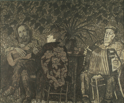 Trio von Robert Nizamov, Malerei kaufen auf Singulart