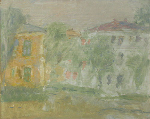 Township 4 di Robert Nizamov, Pittura in vendita su Singulart