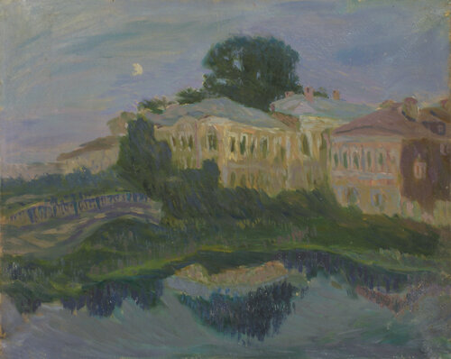 Lake Bulak. Kazan de Robert Nizamov, Pintura a la venta en Singulart