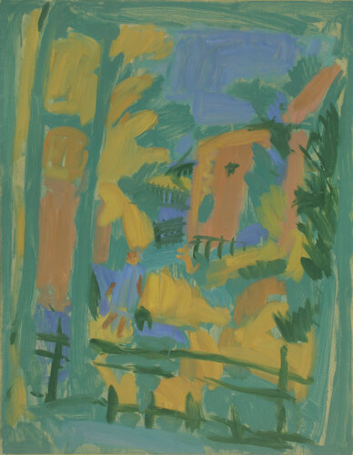 Window to the Garden di Robert Nizamov, Pittura in vendita su Singulart