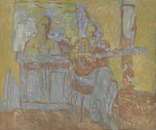 Plays the guitar 2 von Robert Nizamov, Malerei kaufen auf Singulart