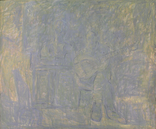 Plays the guitar 5 von Robert Nizamov, Malerei kaufen auf Singulart