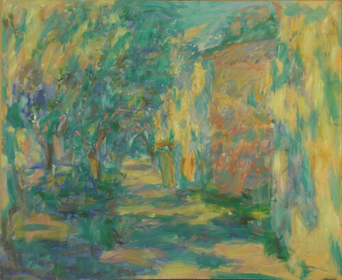 Sunny Street di Robert Nizamov, Pittura in vendita su Singulart