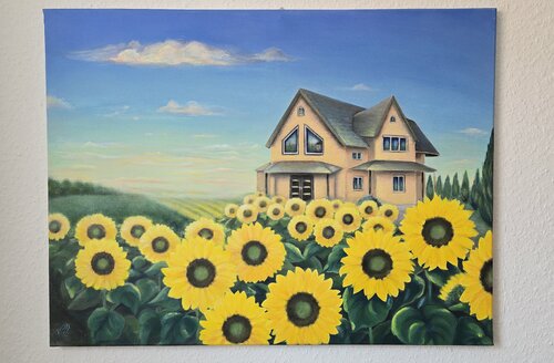 Im Licht des neuen Tages di Alina Khodakova, Pittura in vendita su Singulart