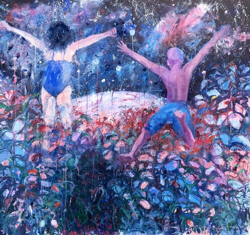 Of Sky and Earth #40 von Stephen Linsteadt, Malerei kaufen auf Singulart