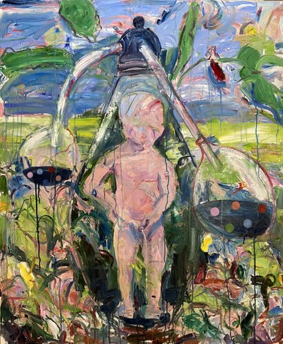 Alchemical Studies V (Homunculus) von Stephen Linsteadt, Malerei kaufen auf Singulart