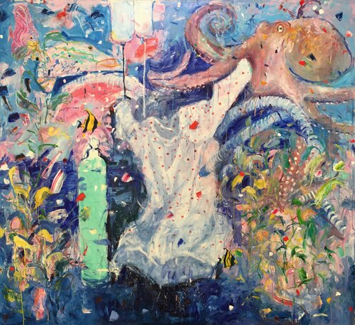 Tipping Point by Stephen Linsteadt, 회화 for Sale on Singulart