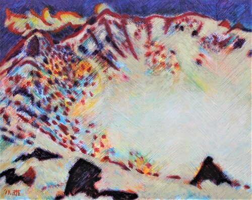 Mt. Halla(2019) de Youn Sung Park, Pintura a la venta en Singulart