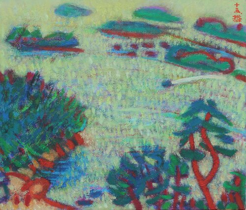 Jinhae Bay van Youn Sung Park, Schilderij te koop op Singulart