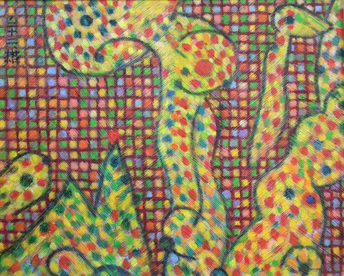 StarsⅢ (2022) by Youn Sung Park, Painting for Sale on Singulart