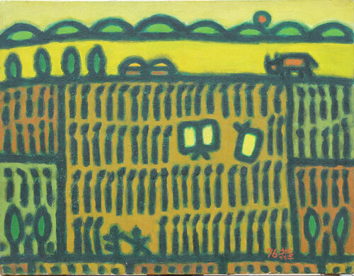 A Field of Barley de Youn Sung Park, Pintura a la venta en Singulart