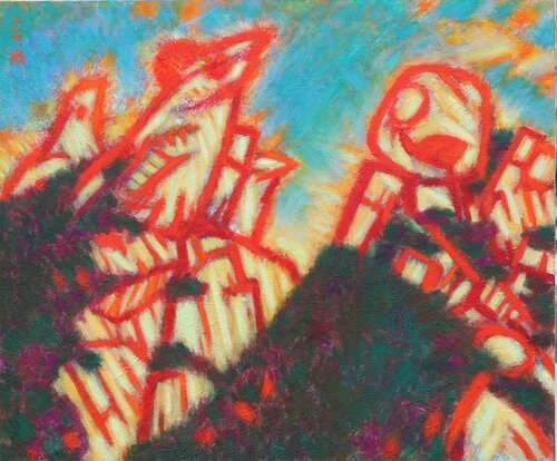 Mt. Bukhan(2007) de Youn Sung Park, Pintura a la venta en Singulart