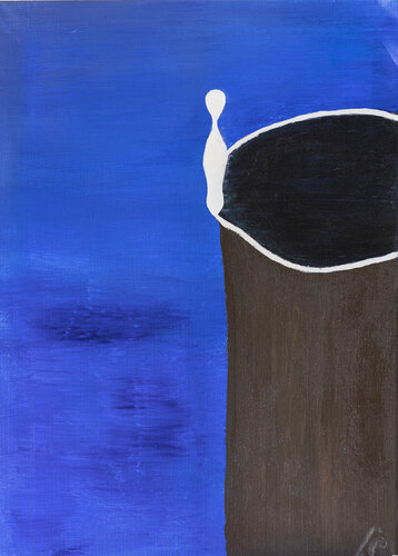 An der Grenze di johanna schmidt, Pittura in vendita su Singulart