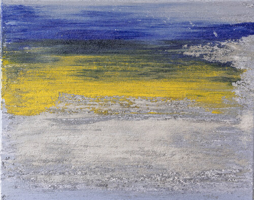 die Zeit vor dem Regen di johanna schmidt, Pittura in vendita su Singulart