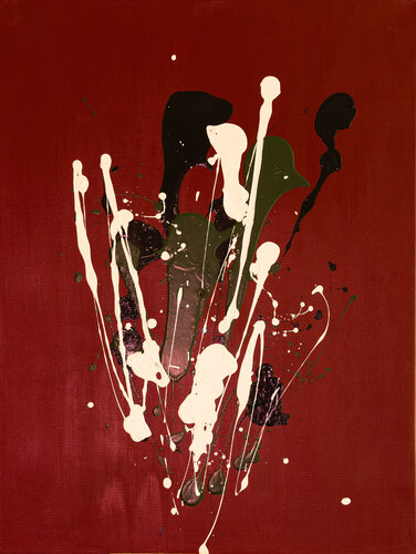 florale Expression di johanna schmidt, Pittura in vendita su Singulart