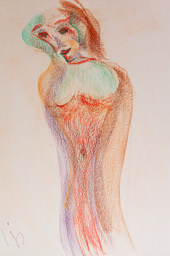 o.T. Serie Weib(s)bilder di johanna schmidt, Opera su carta in vendita su Singulart