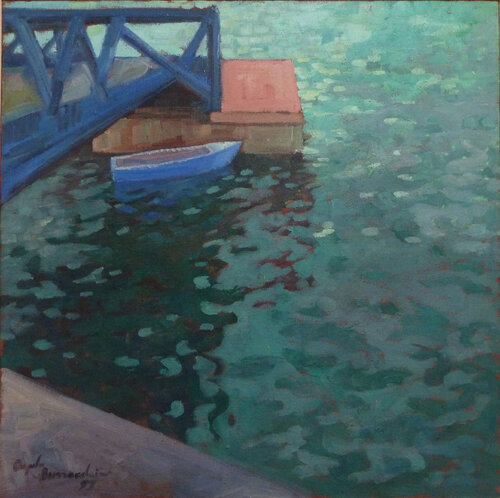 Riflessi by Angelo Bussacchini, 회화 for Sale on Singulart