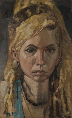 Taty by Angelo Bussacchini, 회화 for Sale on Singulart