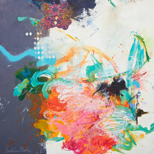 Free spirit van Carolina Alotus, Schilderij te koop op Singulart